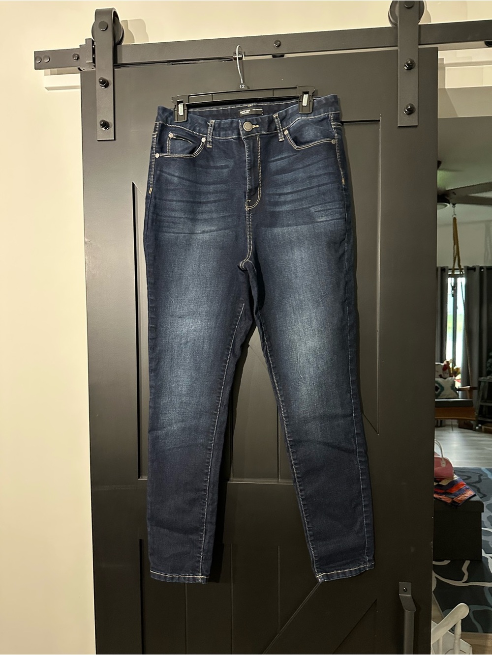 Simply Vera Vera Wang Women Dark Indigo Skinny Jeans